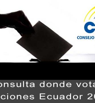 consulta donde votar ecuador 2019